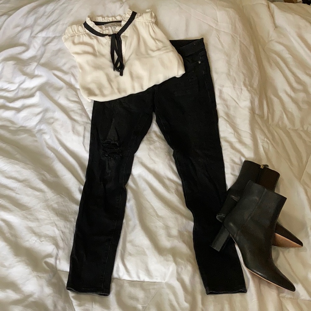 GAP Black True Skinny Jeans